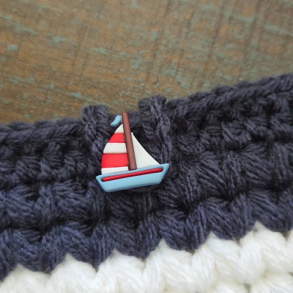 Striped Crochet Book Ipad Kindle Small Sleeve Cover Case